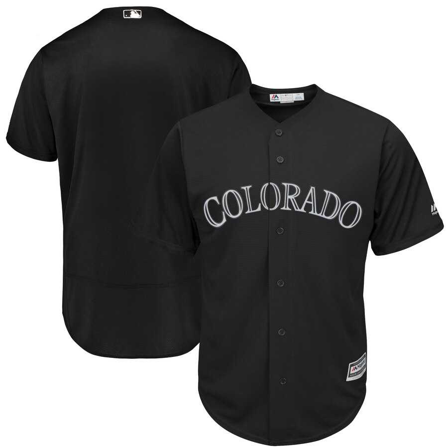 Rockies Blank Black 2019 Players' Weekend Authentic Player Jersey Dzhi,We sell and wholesale Rockies Blank Black 2019 Players' Weekend Authentic Player Jersey Dzhi on line form chian!